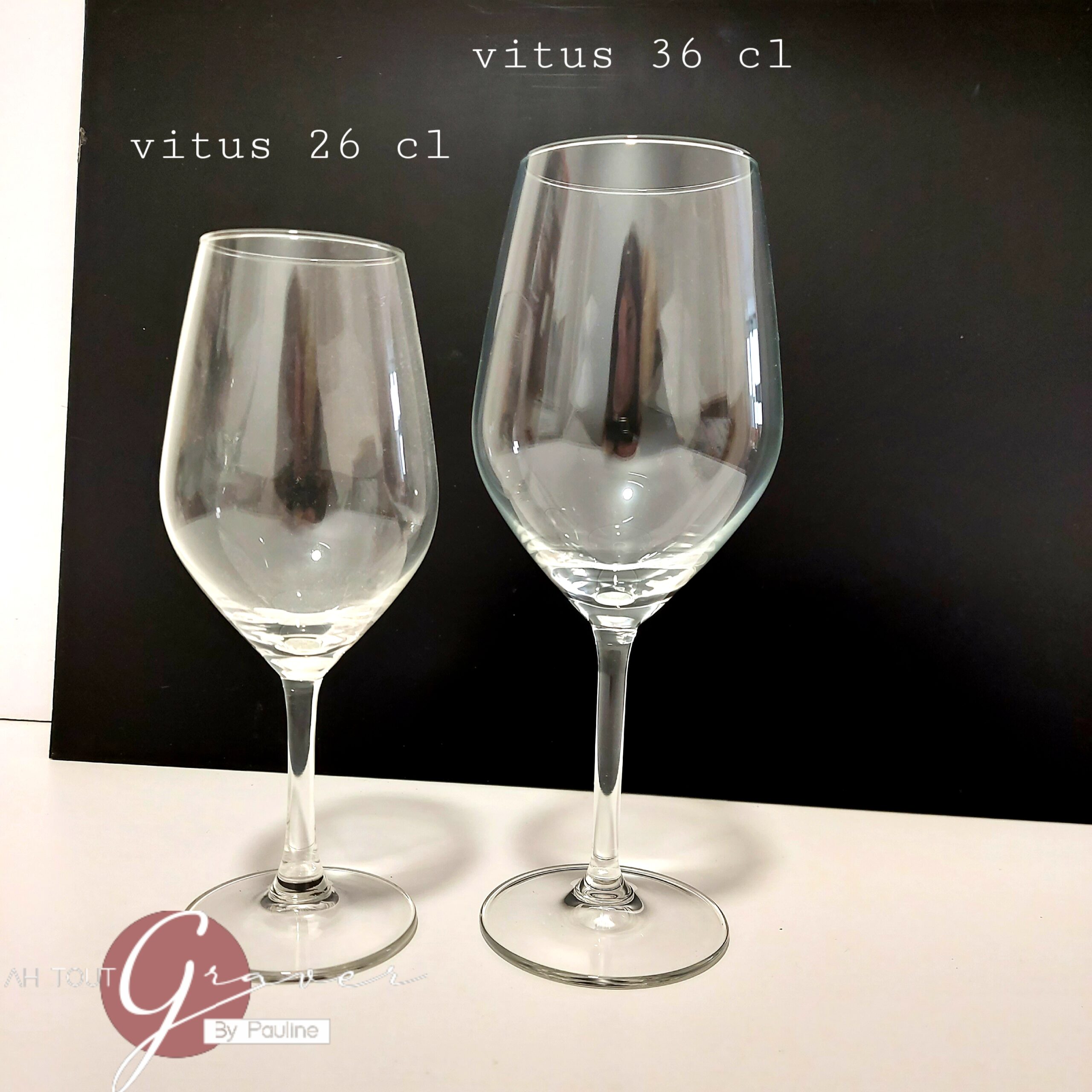 Verre vin blanc - Vitus 26 cl - Cristallin - verre à vin blanc pas cher